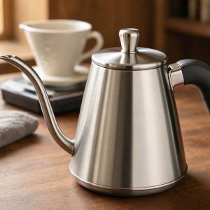 Modern Stainless Steel Gooseneck Kettle For Precise Pour Over Coffee Precision Flow Control Tea Maker